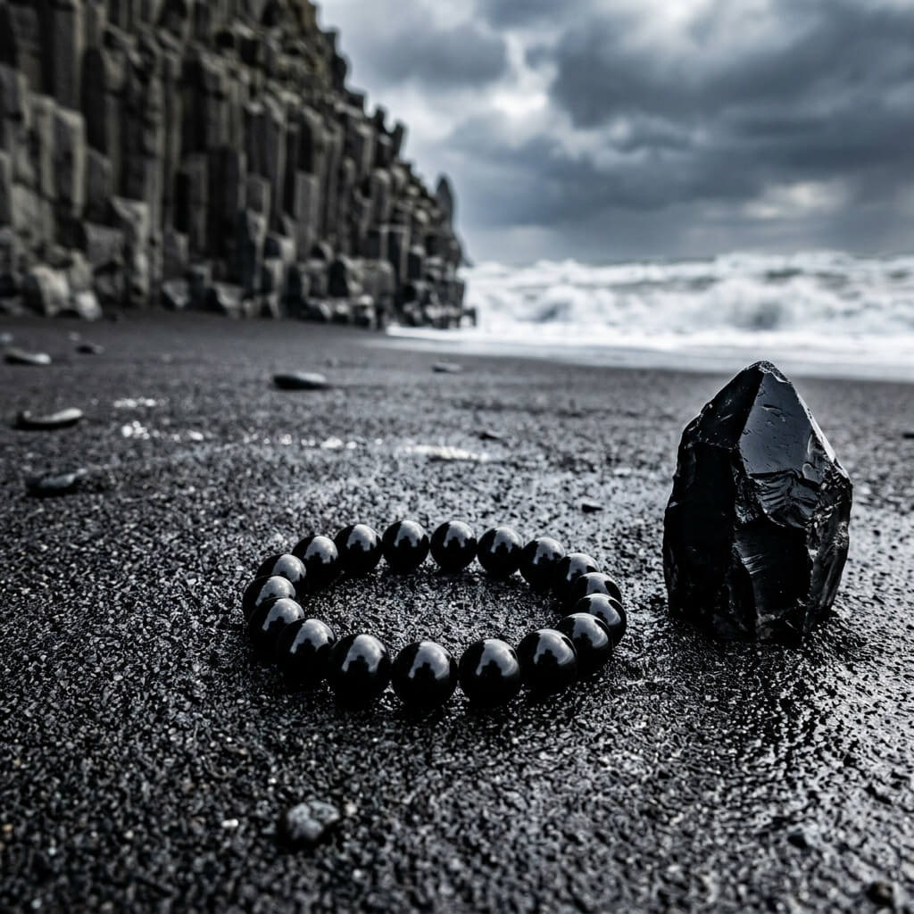 obsidian black